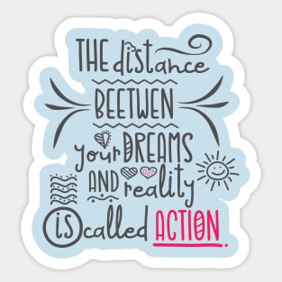 Action Sticker